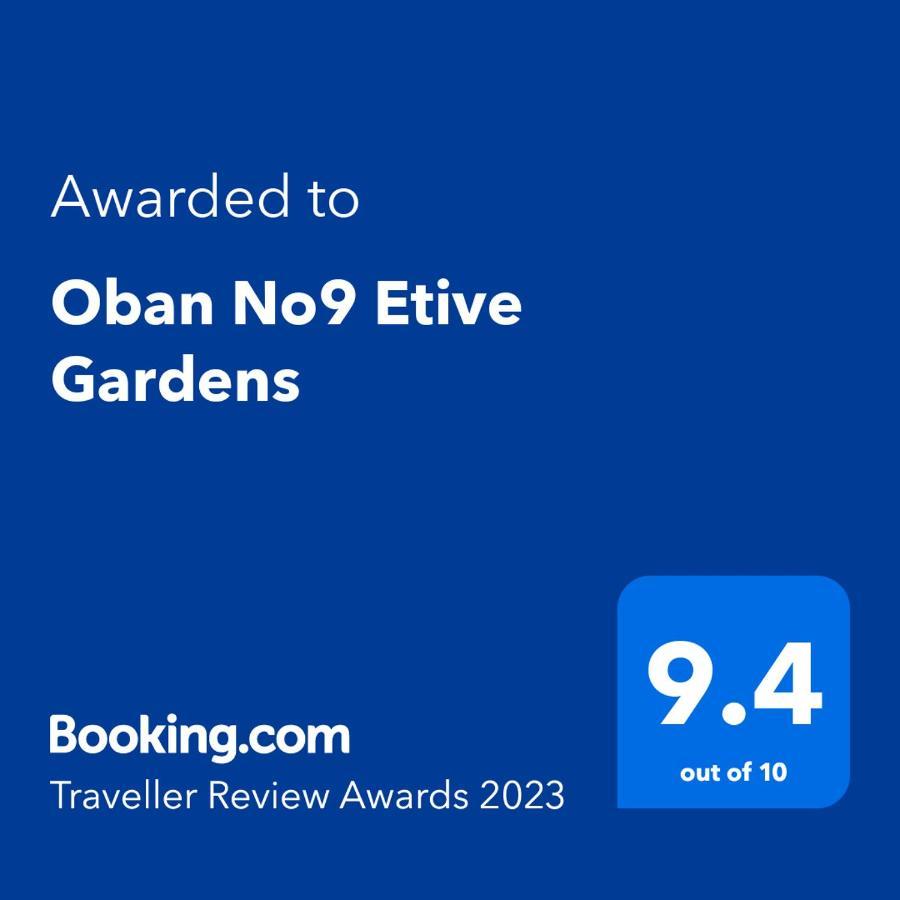 Oban No9 Etive Gardens Villa Exterior foto